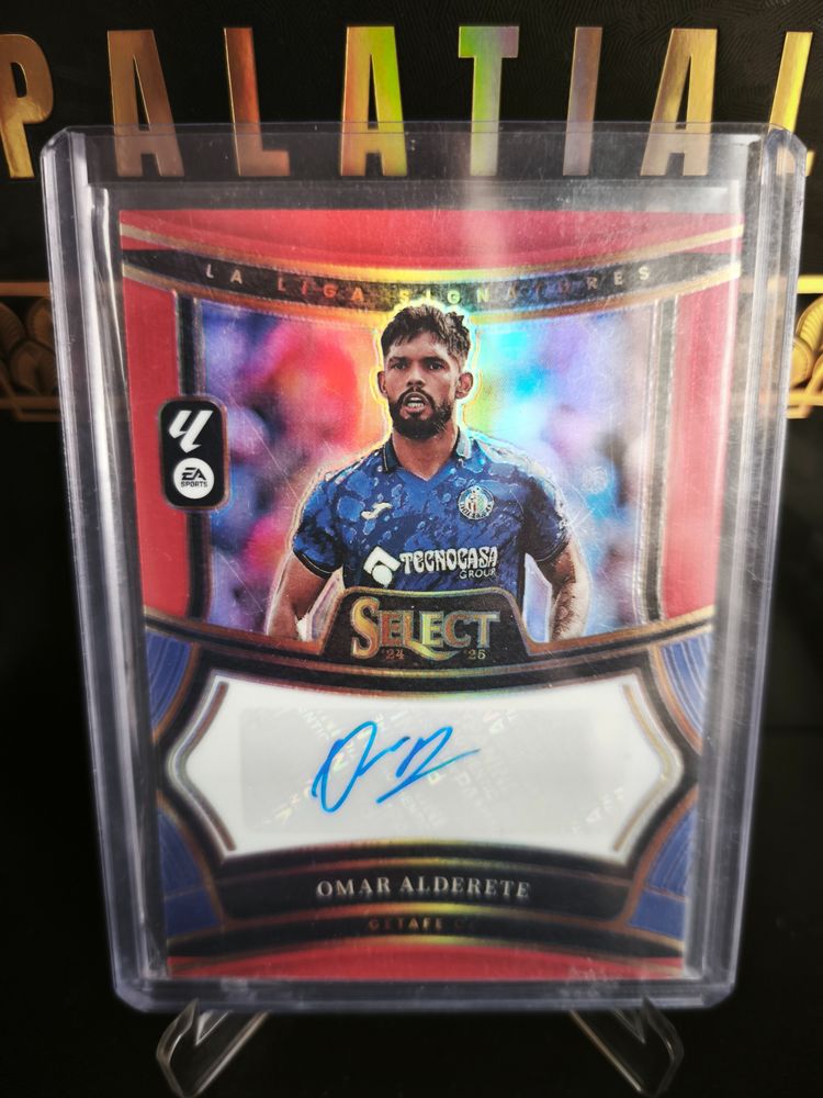 Omar Alderete Signed Sports Trading Card