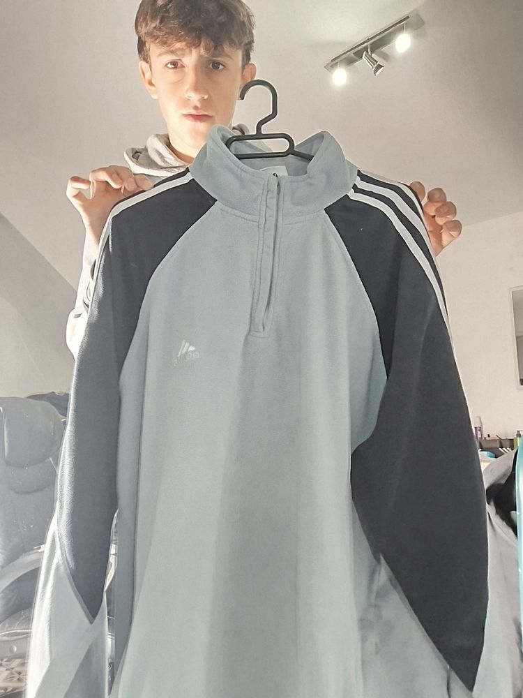Adidas Originals Adidas Long Sleeve Quarter Zip Top talla L product image