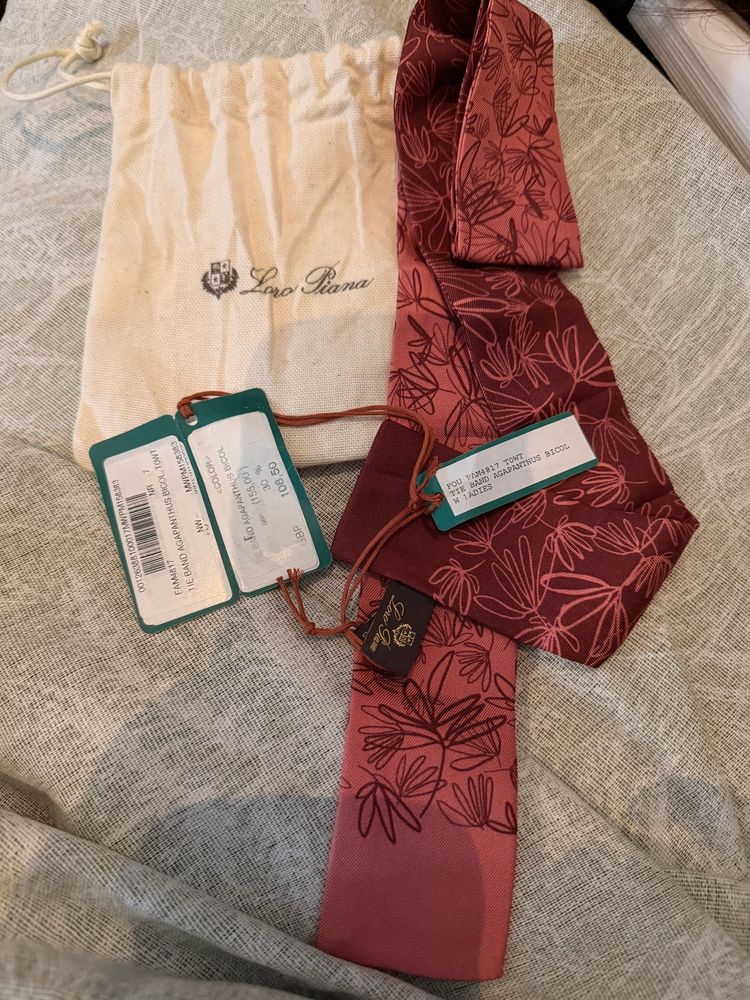 Immagine di Loro Piana Silk Tie 1
