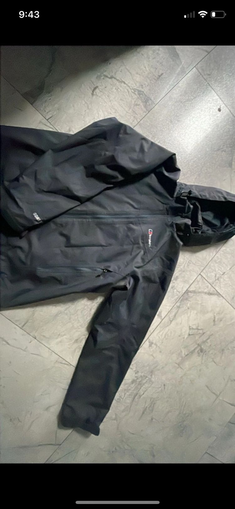 Berghaus Black Hooded Jacket