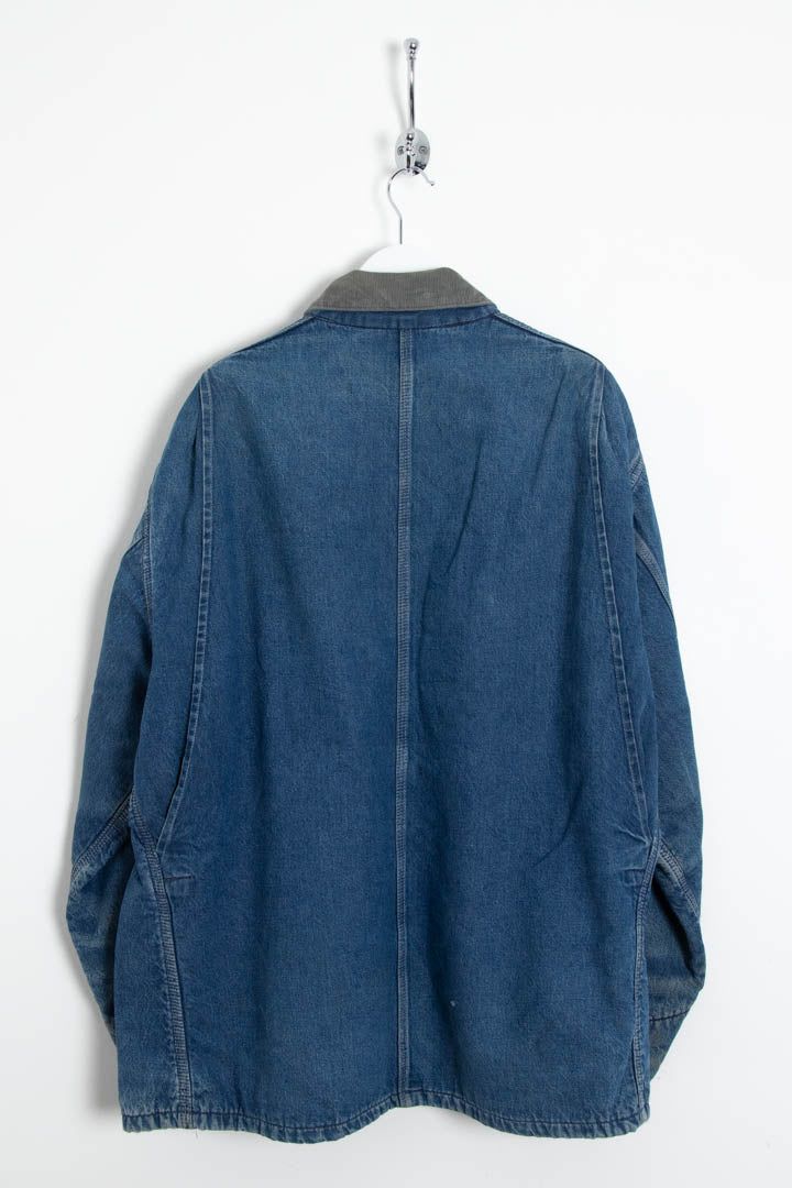 Carhartt 81B Blanket Lined Denim Chore Jacket (XL) image 3