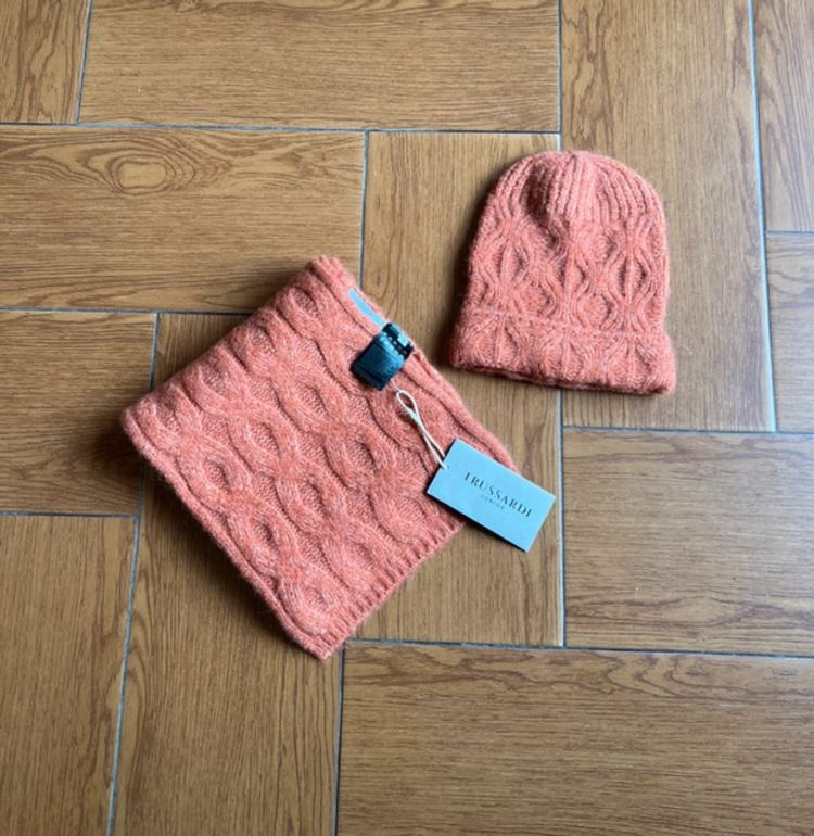 Trussardi Cuffia e sciarpa bambino 5/8 anni Trussardi Knitted Hat And Scarf Set product image