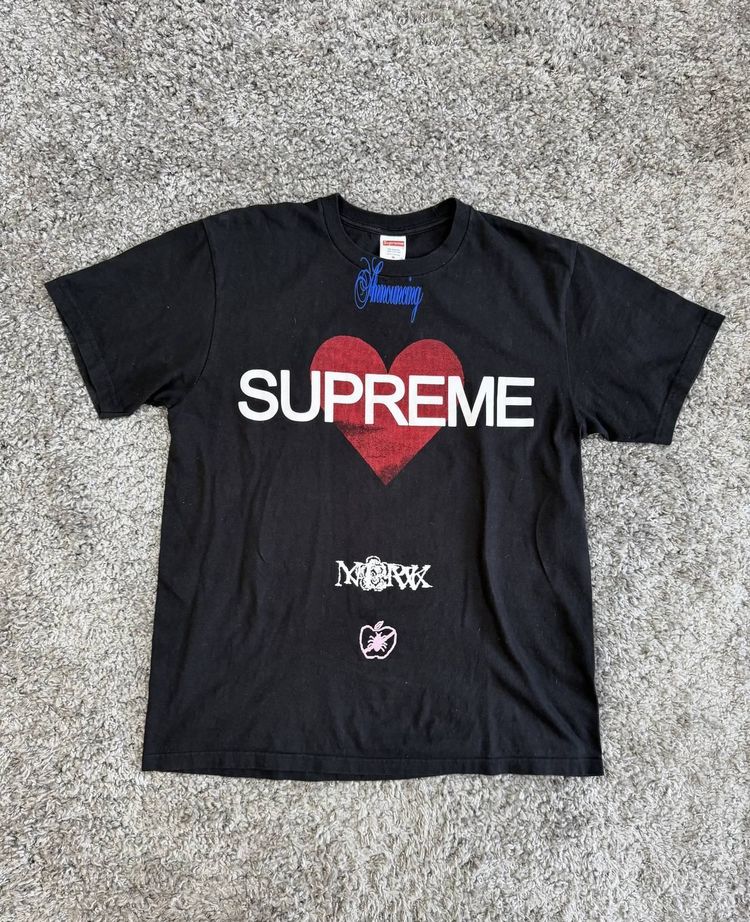 Supreme Black Graphic T-Shirt