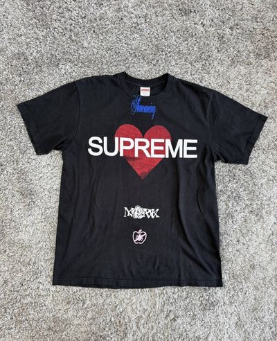 Supreme Black Graphic T-Shirt