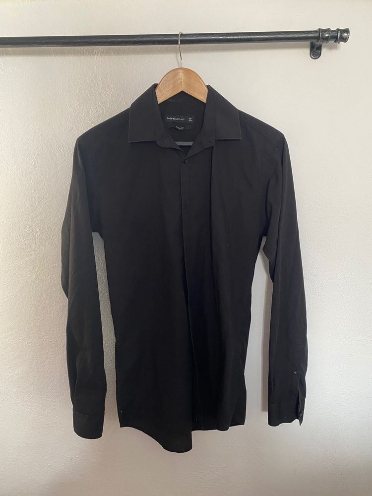 Other Cedar Wood State Black Slim Fit Shirt product image