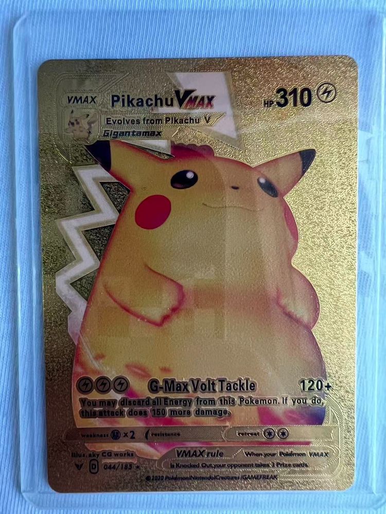 Pikachu Vmax Pokémon Card imagen 1