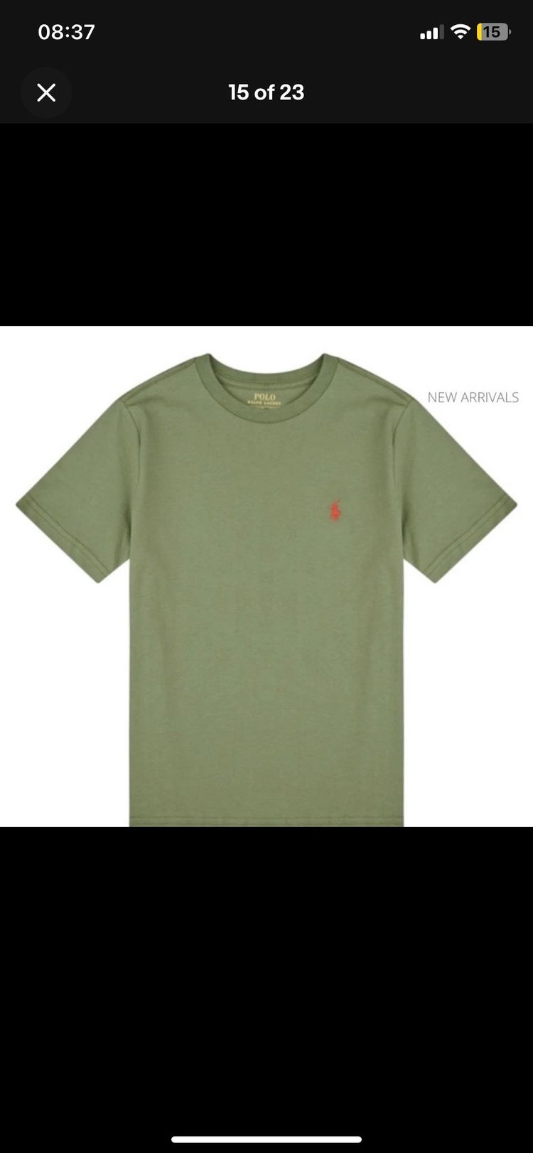 Polo Ralph Lauren  olive Green T-Shirt size xl !✨