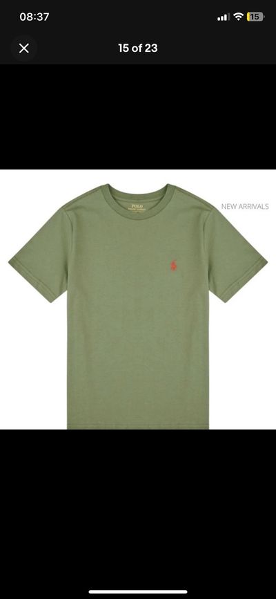 Polo Ralph Lauren olive Green T-Shirt size xl !✨