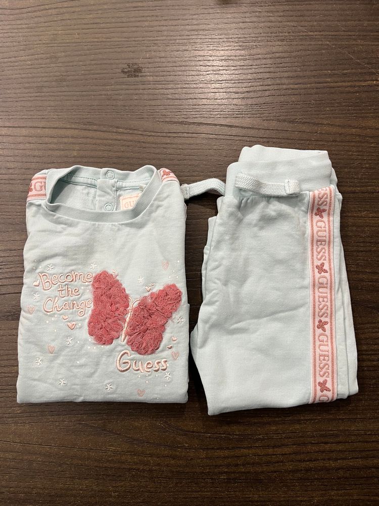 Guess Kids Sweatshirt And Sweatpants Set