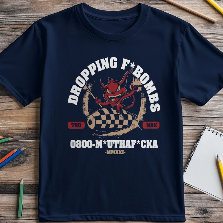 Dropping F Bombs 4 t-shirt AU 5