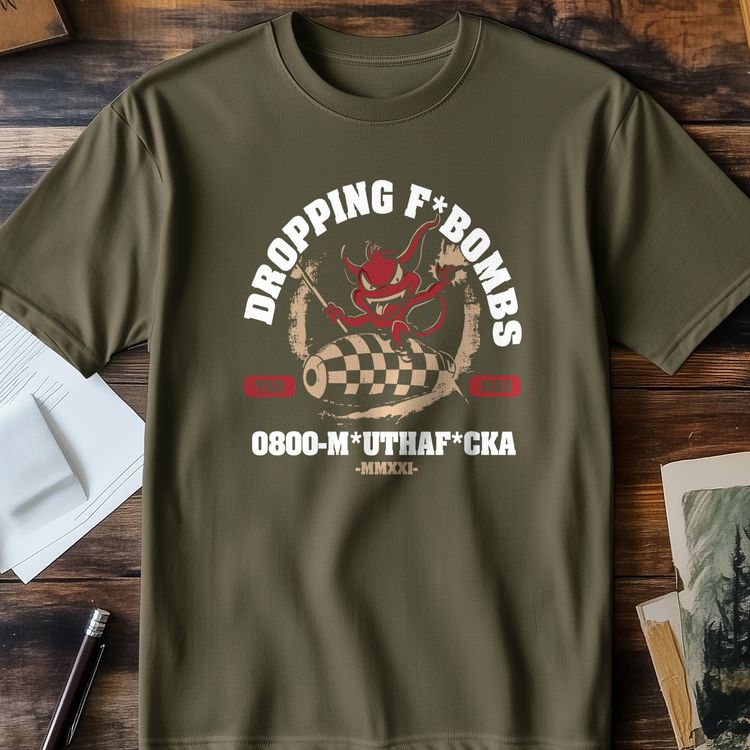 Dropping F Bombs 4 t-shirt AU
