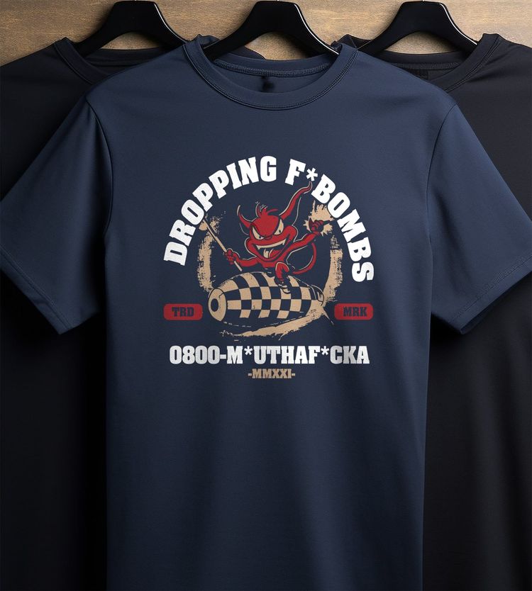 Dropping F Bombs 4 t-shirt AU 2