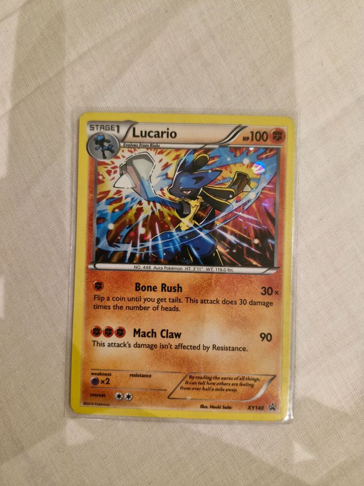 Lucario Pokémon Card