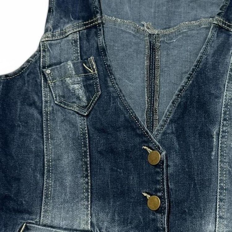 Immagine di Y2K Pimkie Denim Gilet Vest size M 4