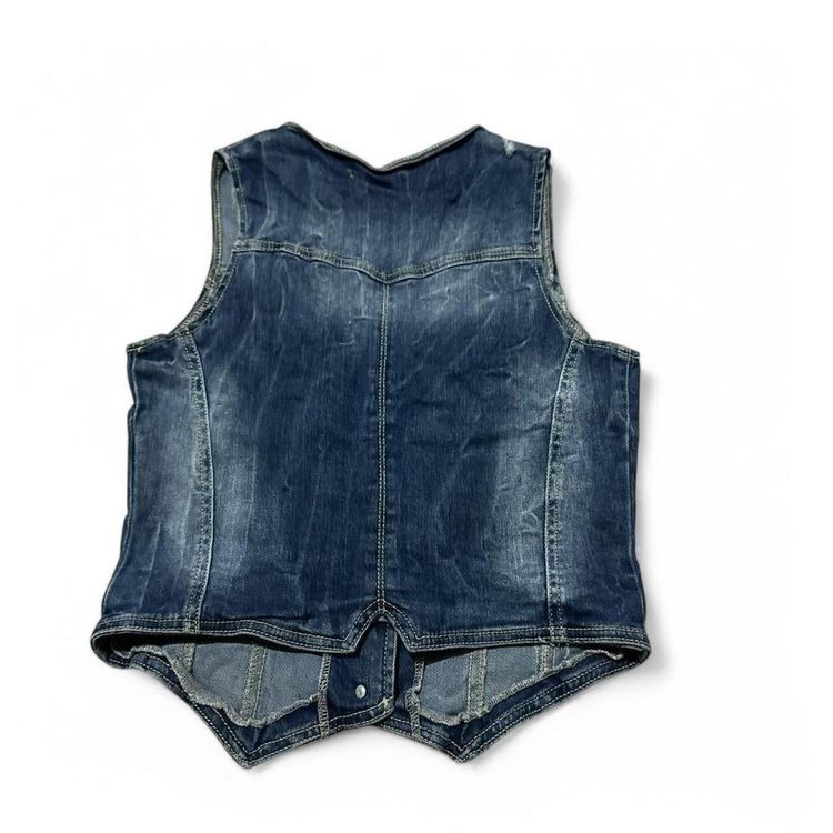 Immagine di Y2K Pimkie Denim Gilet Vest size M 3