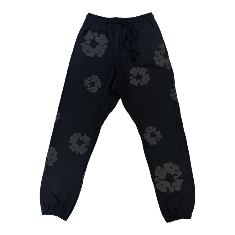 Immagine di Denim Tears Men’s All Black Joggers - 1