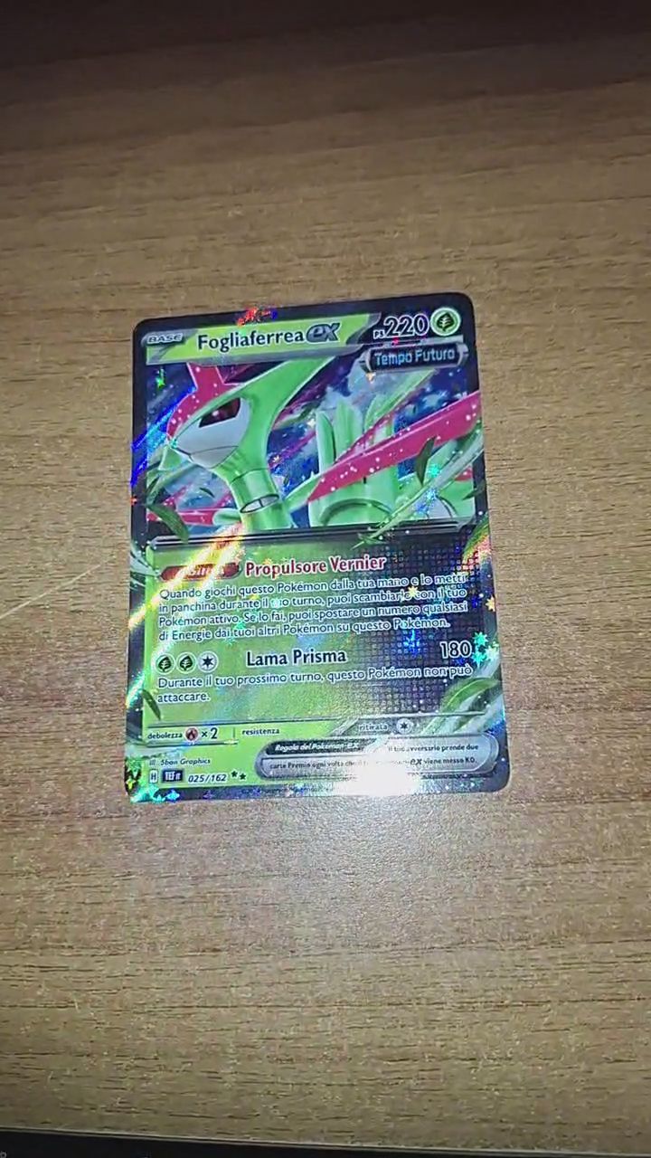 Pokemon Iron Leaves Ex 025/162 [tef]