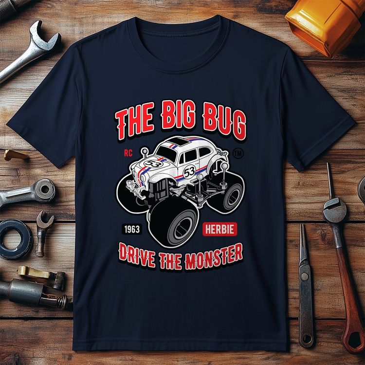 bug monster truck T Shirt US image 5