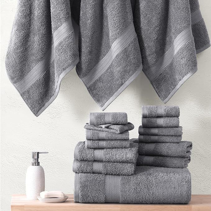 Lane Linen Cotton Towel Ensemble 5