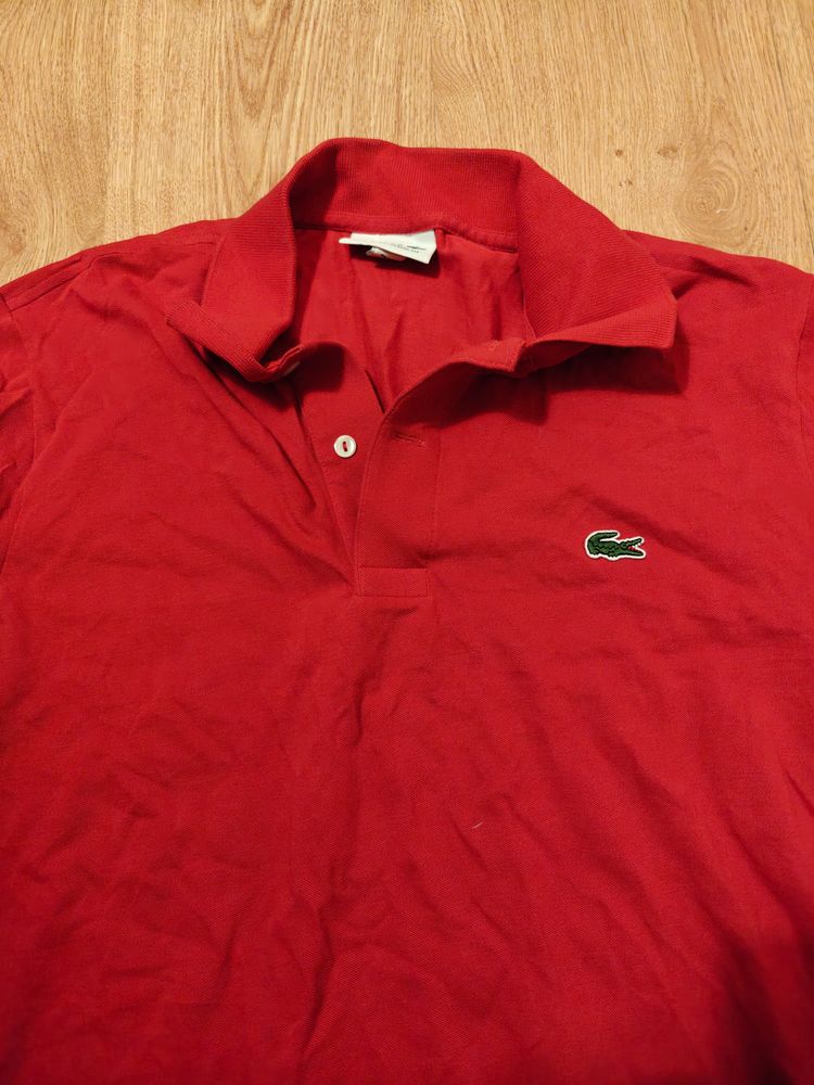 Lacoste M? Red Polo Shirt