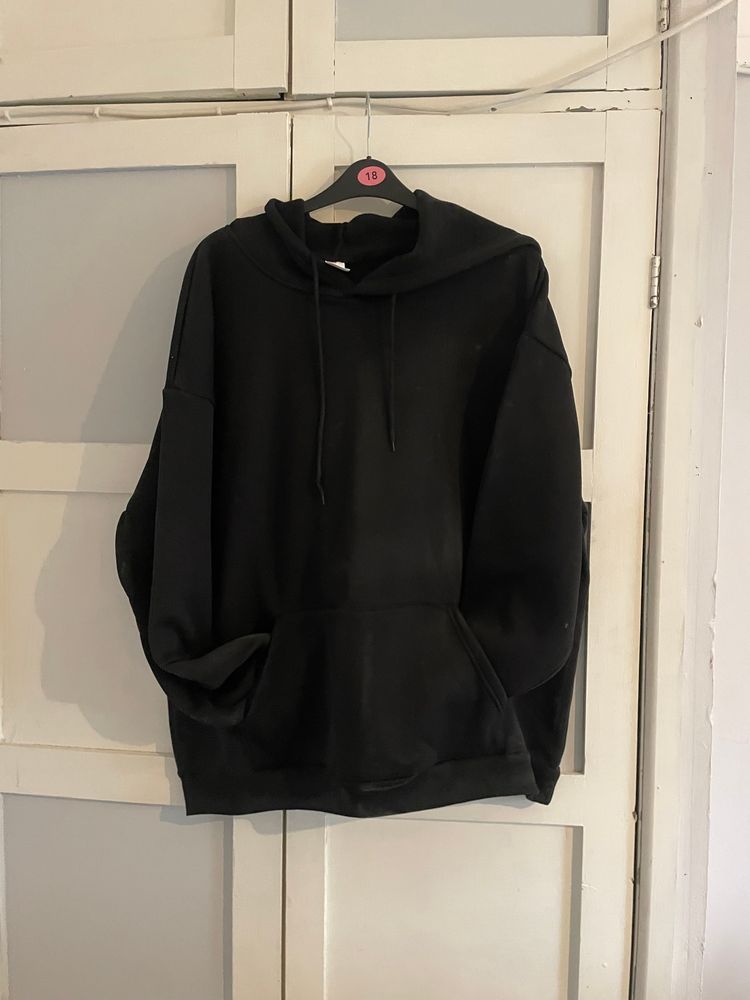 Other Black hoodie with Slogan on the back size 4xl product image