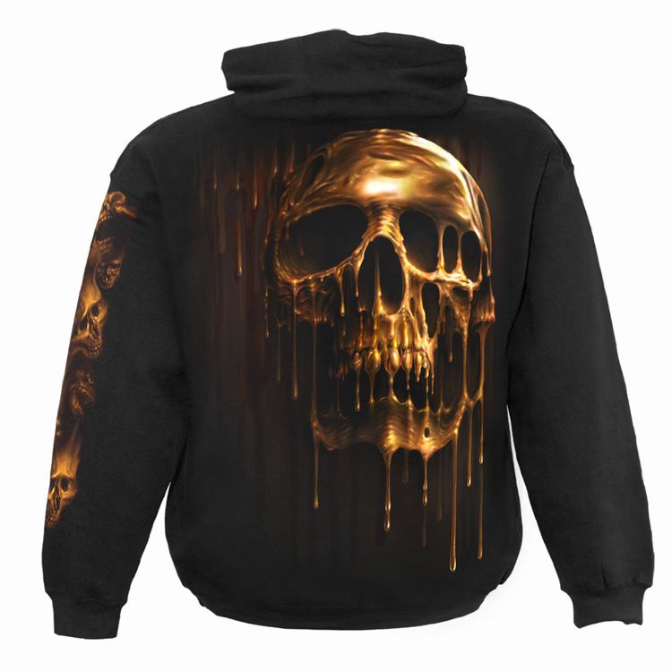Spiral - DRIPPING GOLD - Hoody Black image 2