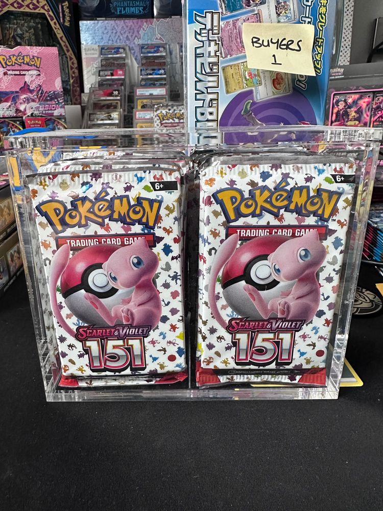 36x 151 ENGLISH Booster Packs (Custom Booster Box)