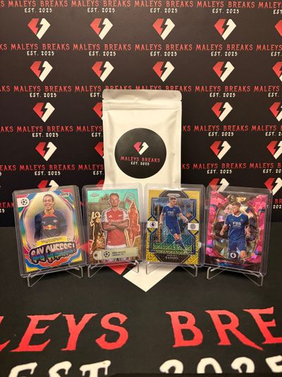 Maleys Grab Back 4 Cards Guaranteed. 1x Below /99, 1x Random Numbered Card, 1x Insert, 1x Short Print Or Random Player. LUCKY BAGS CAN INCLUDE A PATCH OR AUTO