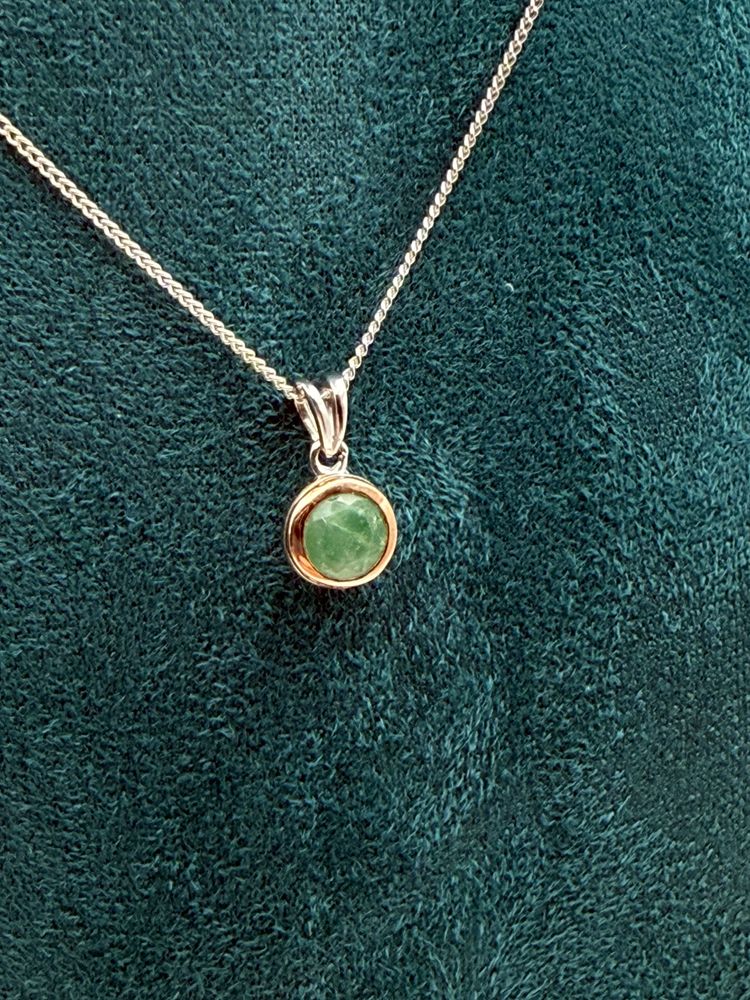 Other Clogau 925 Sterling Silver and Welsh Gold Emerald pendant  product image