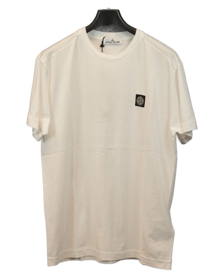 Stone Island Patch Project Cotton Jersey T-Shirt White