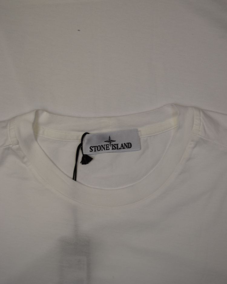 Stone Island Patch Project Cotton Jersey T-Shirt White image 5