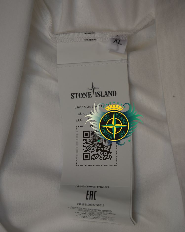 Stone Island Patch Project Cotton Jersey T-Shirt White image 3