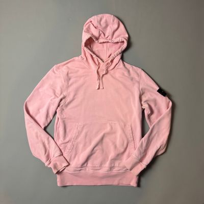Stone Island Cyclamen Pink Hoodie - Medium
