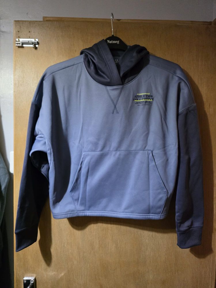 Blue And Black Hoodie