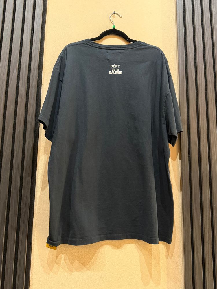 Gallery Dept. Black Oversized T-Shirt obraz 3