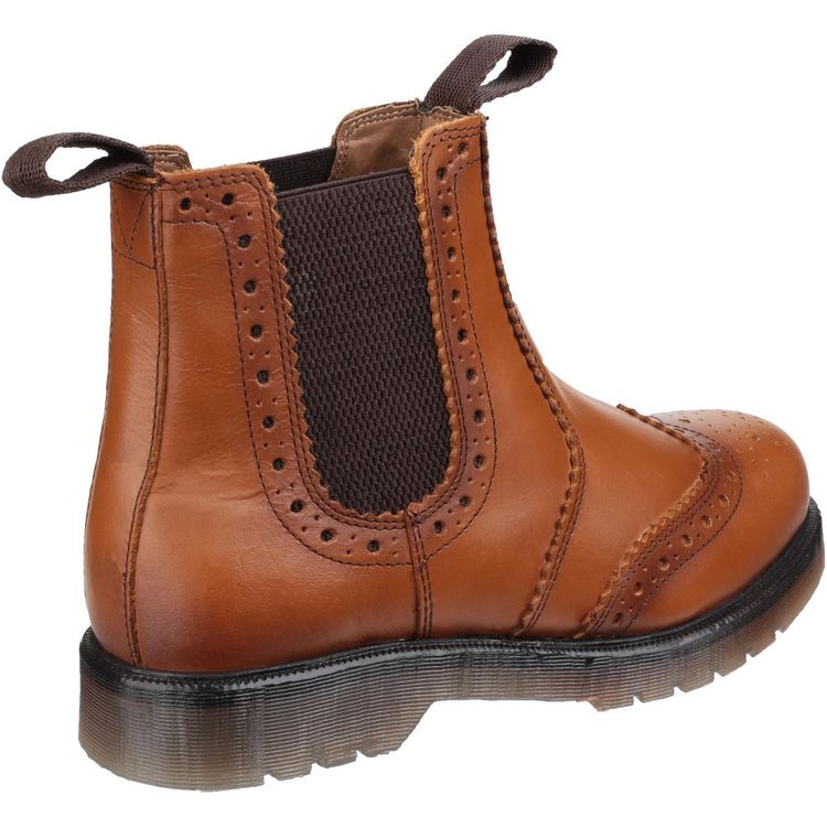 Amblers Dalby Pull On Brogue Boot 5