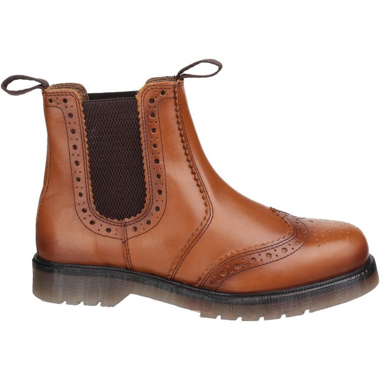 Amblers Dalby Pull On Brogue Boot 7