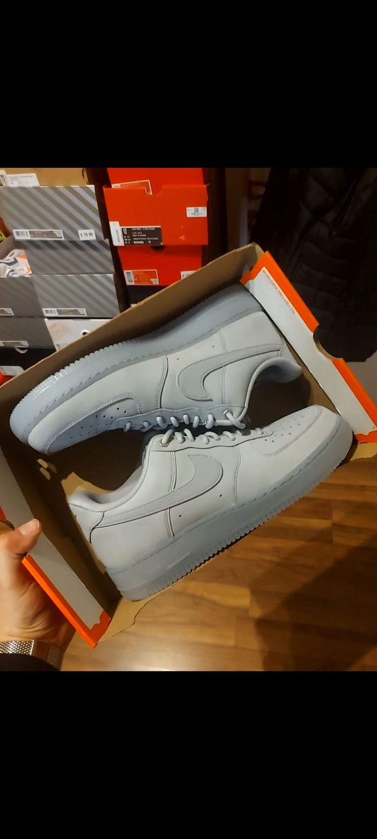Nike air force 1 grey