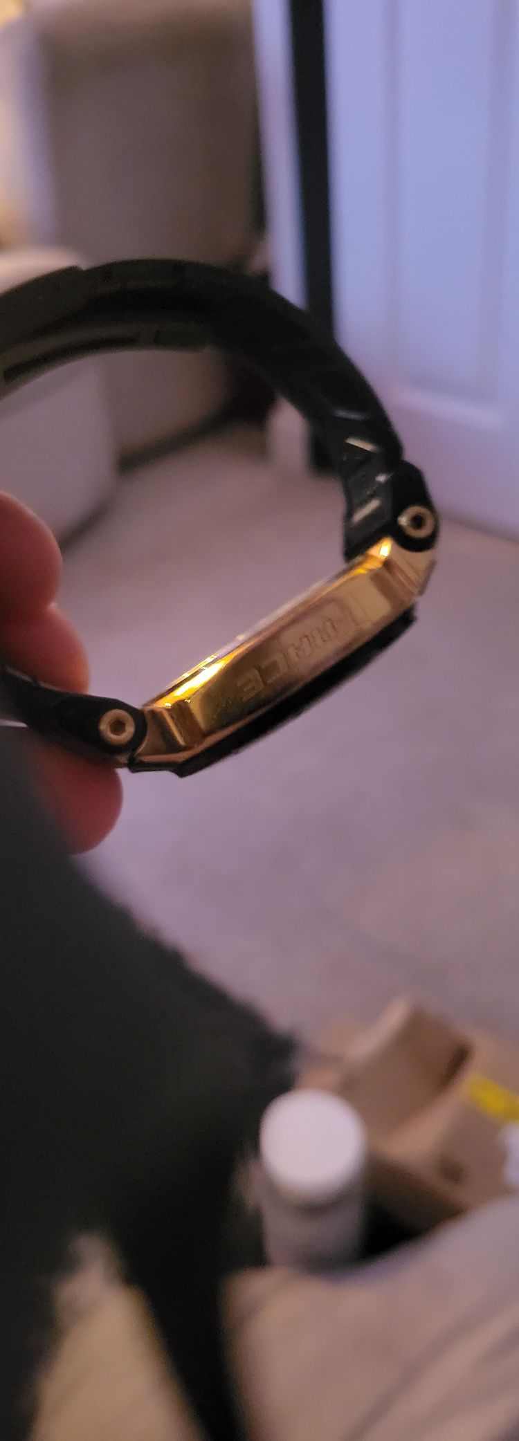 Black And Gold Wristwatch image 3