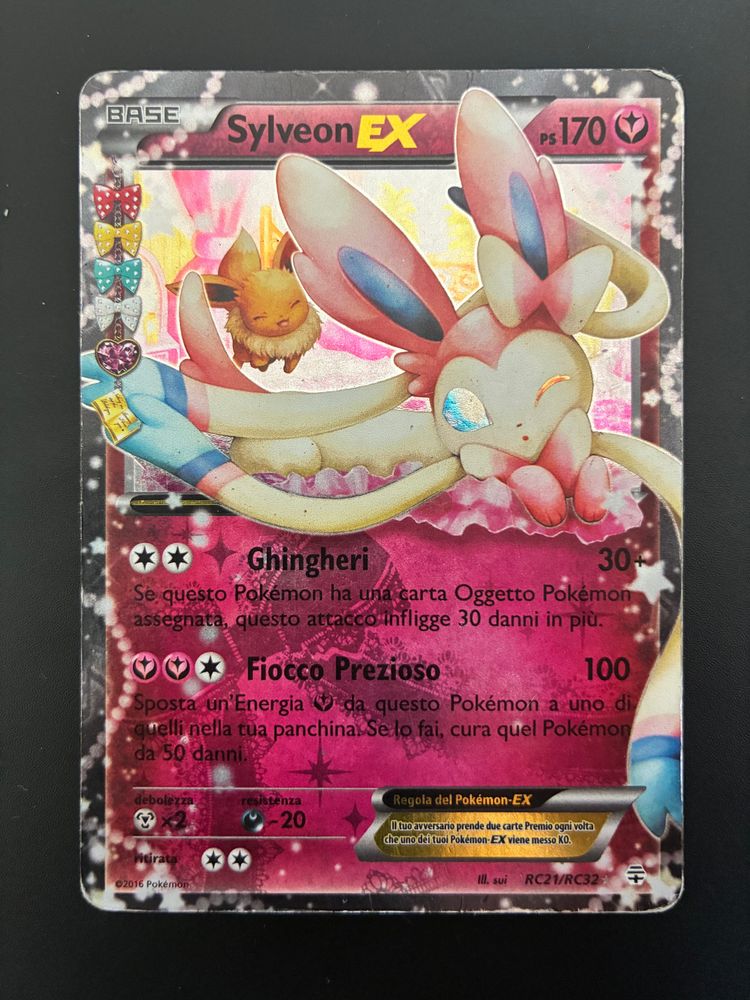 Sylveon Ex ITA PL Pokémon Card