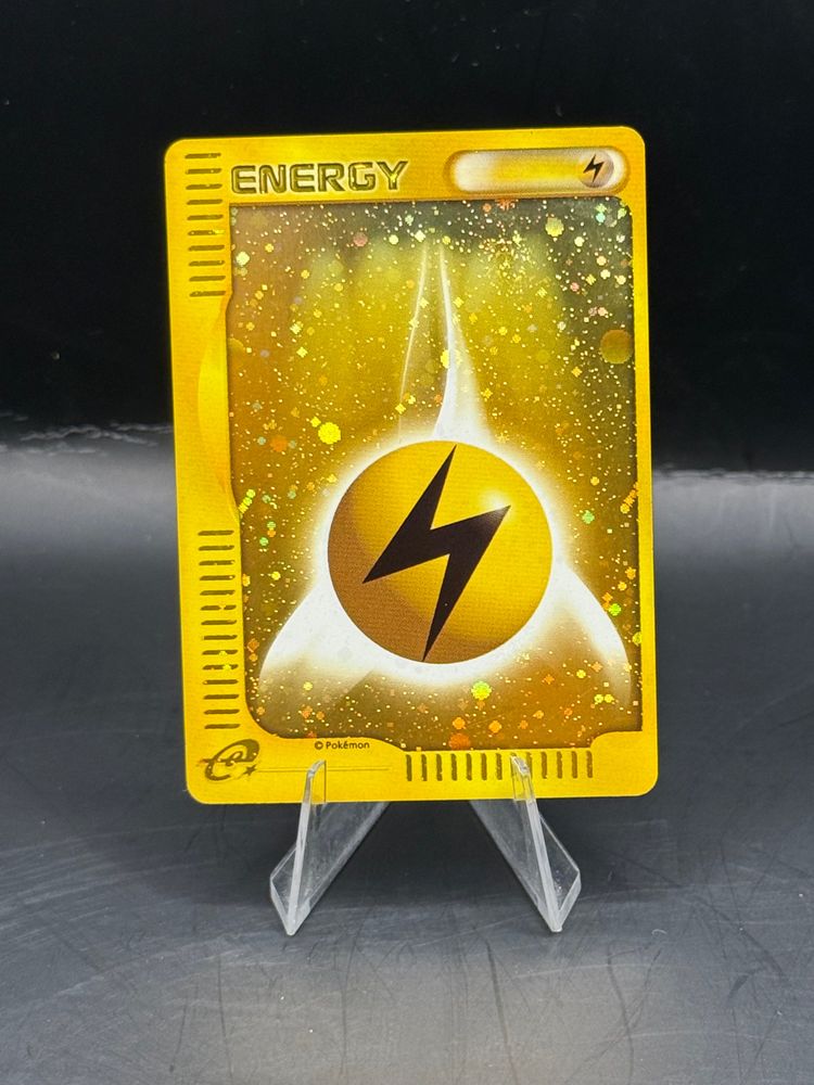 Pokemon Pokemon Japanese McDonald’s Lightning Energy Card With Swirl (Excellent) product image