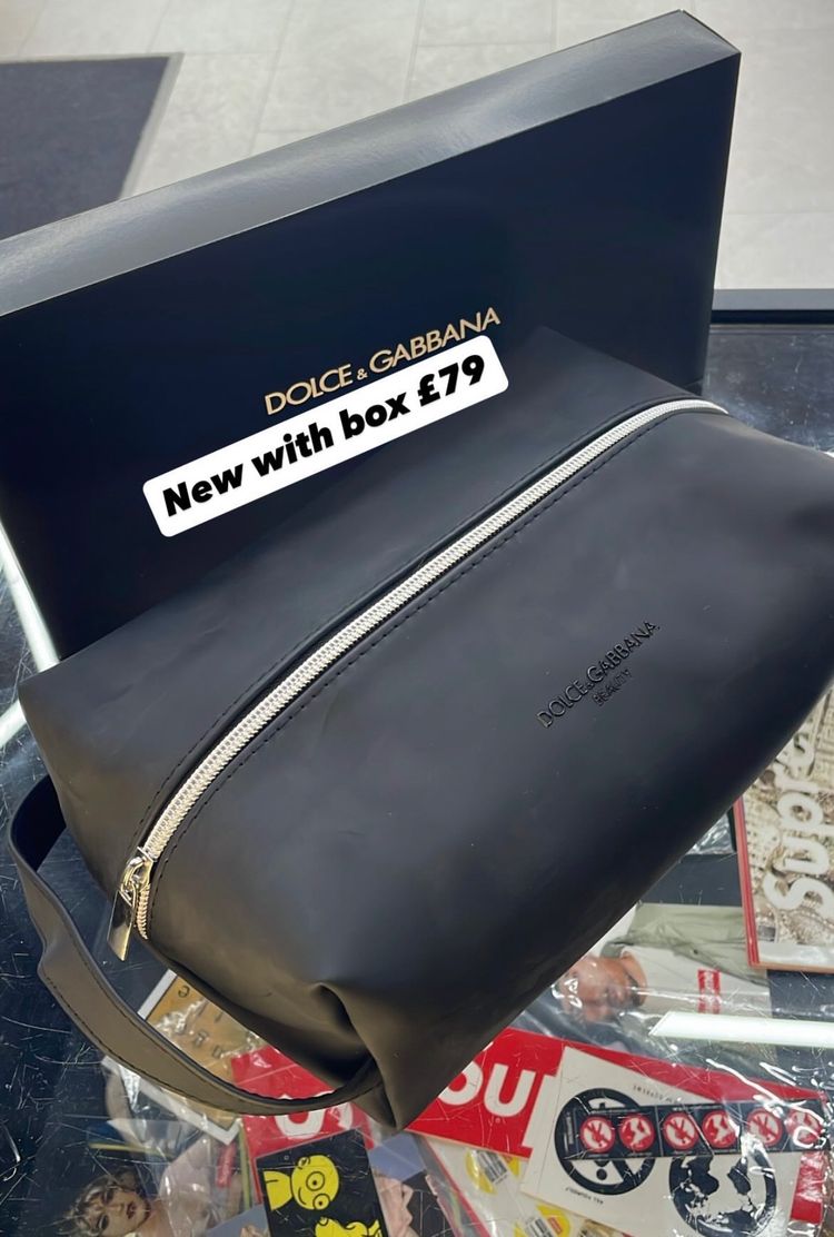 Dolce & Gabbana Black Pouch Bag