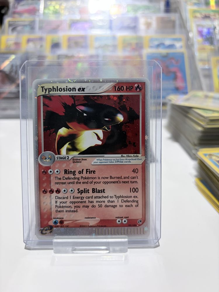 Typhlosion Ex Pokémon Card