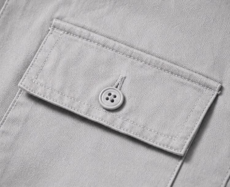 Alvaglass Light Gray Cargo Pants image 4
