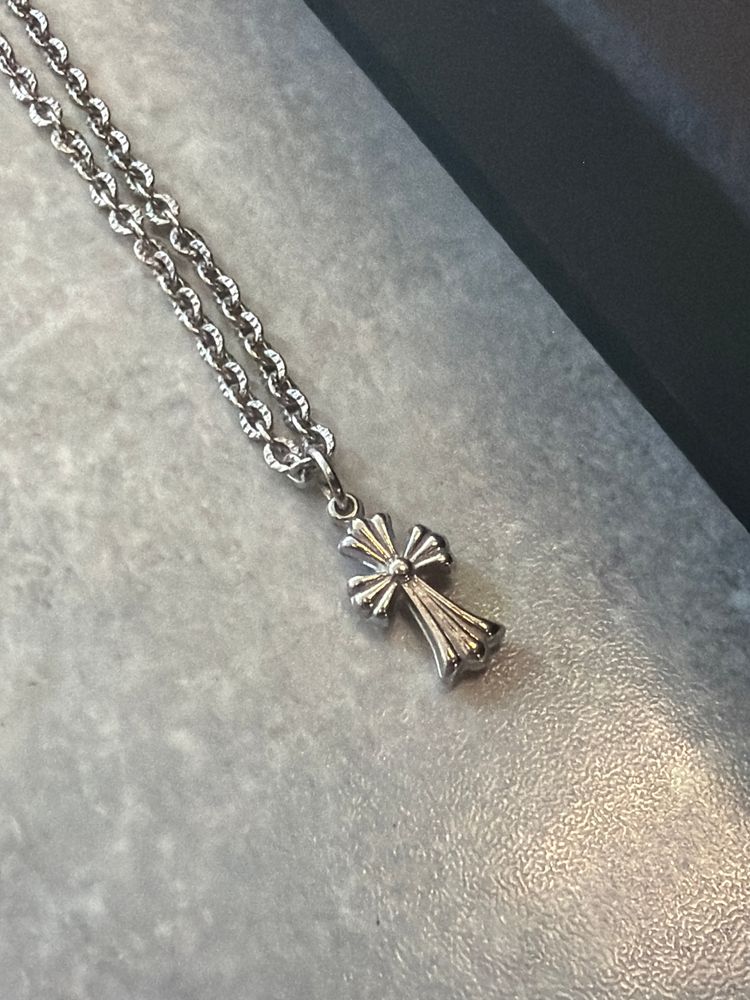 Collana chrome Jewels Legia With Cross Pendant