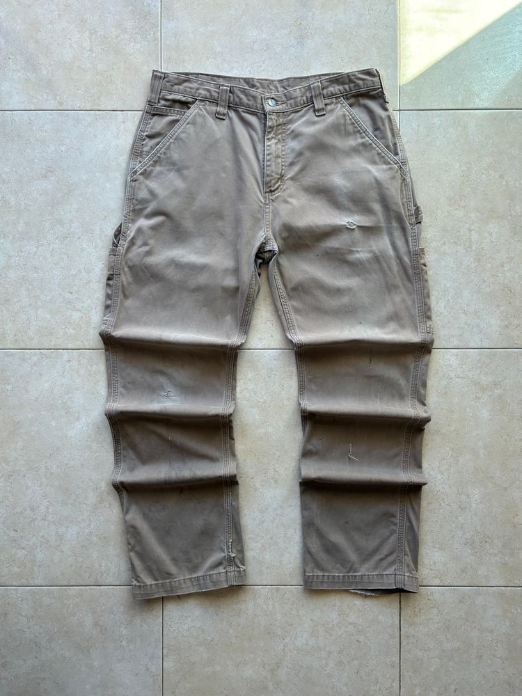 Beige Carhartt Workwear pants