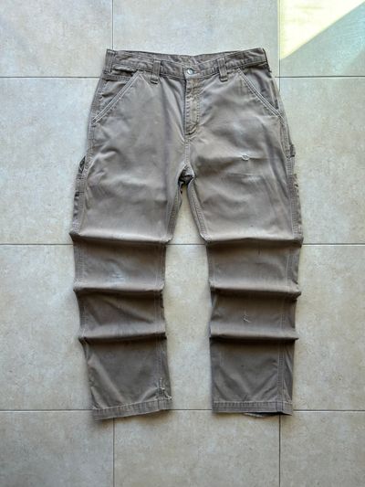 Beige Carhartt Workwear pants
