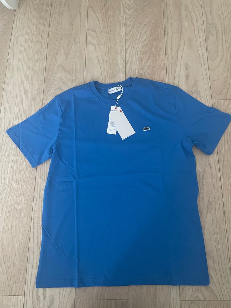 Lacoste Blue T-Shirt Men’s Large image 1