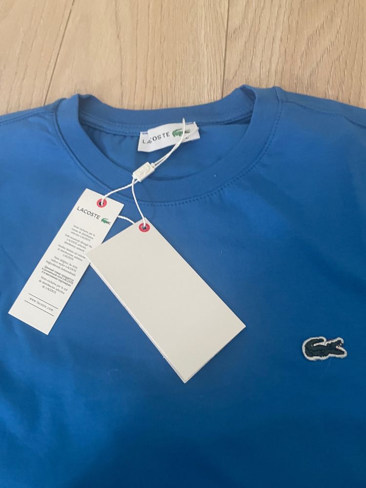 Lacoste Blue T-Shirt Men’s Large image 4