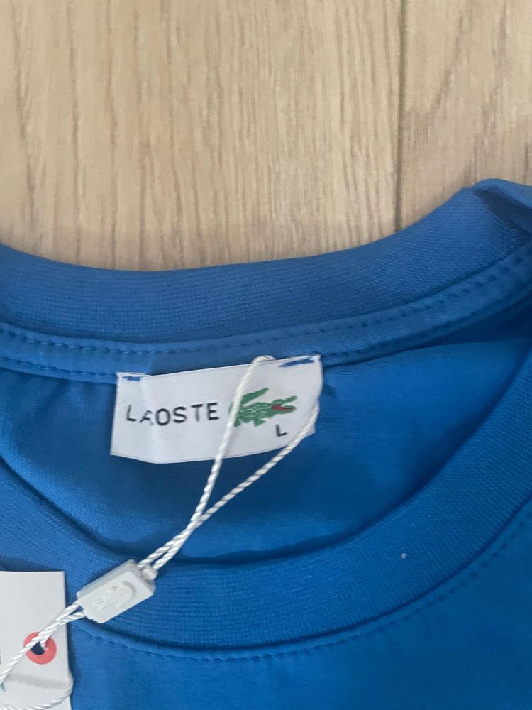 Lacoste Blue T-Shirt Men’s Large image 2